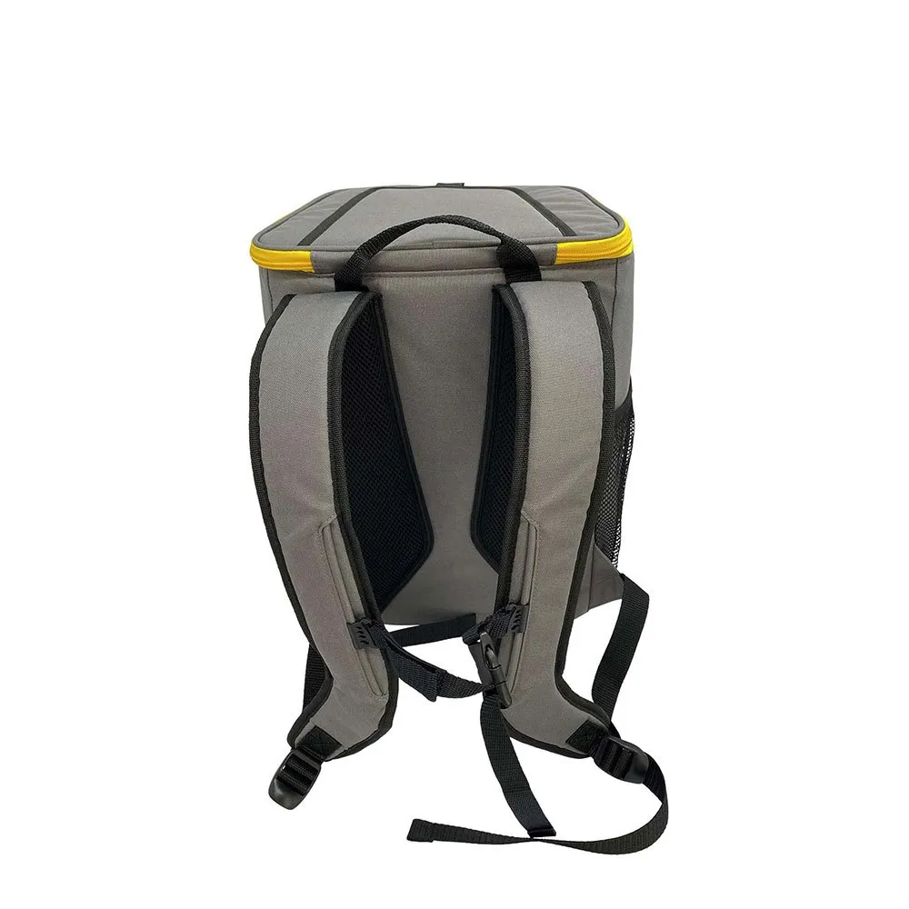 CAT 20l Mjuk Bärbar Kylväska, Grey / yellow, One Size
