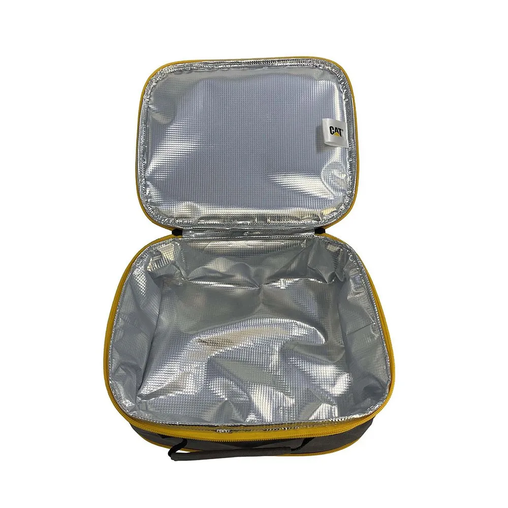 CAT 7l Mjuk Bärbar Kylväska, Grey / yellow, One Size