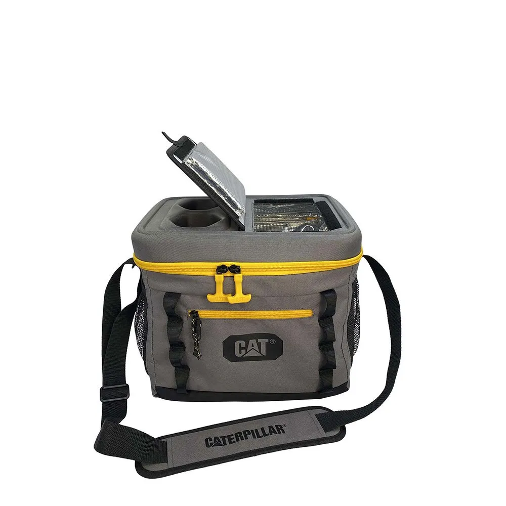 CAT Termoväska För Mugghållare 22.5l, Grey / yellow, One Size