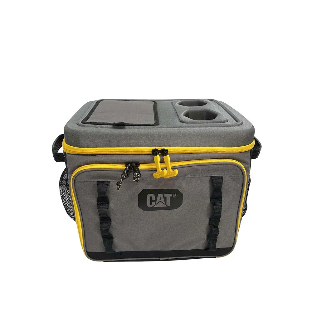 CAT Termoväska För Mugghållare 39l, Grey / yellow, One Size