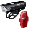 CatEye Ampp100+viz150 Cykellampset, Black, One Size