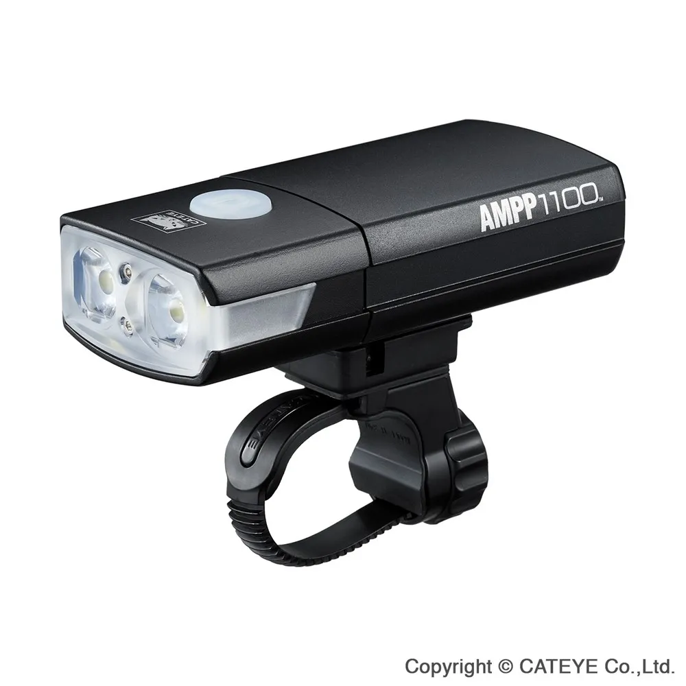 CatEye AMPP1100 1100 Lumen Framlykta, Black, 1100 Lumens CatEye AMPP1100 1100 Lumen Framlykta, Black, 1100 Lumens
