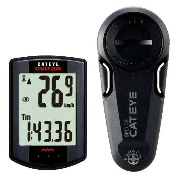 CatEye Rd310 Strada Slim Cykeldator, Black, One Size CatEye Rd310 Strada Slim Cykeldator, Black, One Size