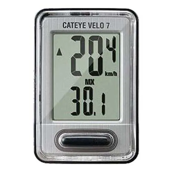 CatEye Velo 7 Cykeldator, Black, One Size CatEye Velo 7 Cykeldator, Black, One Size