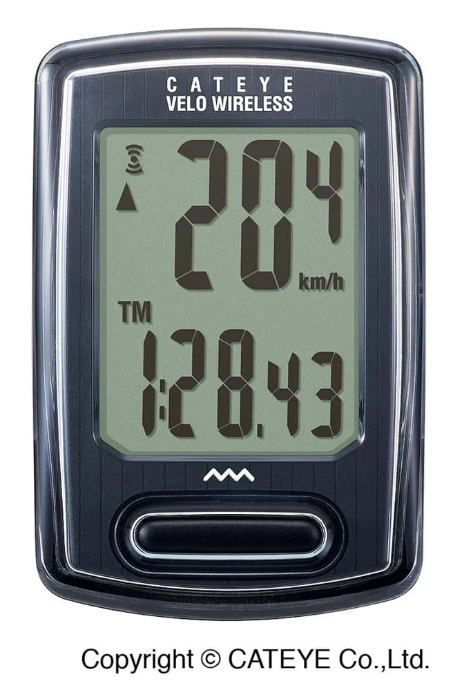 CatEye Velo Wireless 8 Funktioner, Svart CatEye Velo Wireless 8 Funktioner, Svart