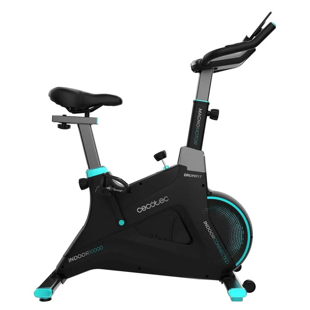 Cecotec Drumfit 10000 Magnomotor Connected Motionscykel, Black / grey / blue, One Size Cecotec Drumfit 10000 Magnomotor Connected Motionscykel, Black / grey / blue, One Size