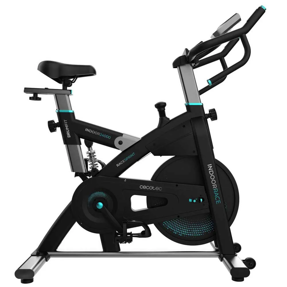 Cecotec Drumfit 24000 Race Sprint Motionscykel, Black / grey / blue, One Size Cecotec Drumfit 24000 Race Sprint Motionscykel, Black / grey / blue, One Size
