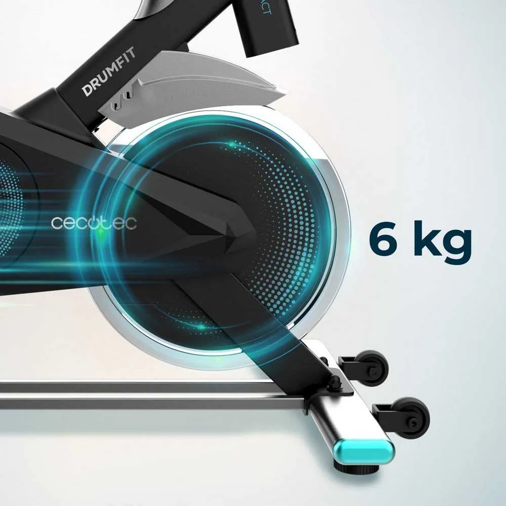 Cecotec Drumfit 6000 Compact Motionscykel, Black / grey / blue, One Size Cecotec Drumfit 6000 Compact Motionscykel, Black / grey / blue, One Size