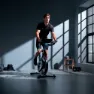 Cecotec Drumfit Indoor 7000 Magno Connected Bluetooth Motionscykel, Black, One Size