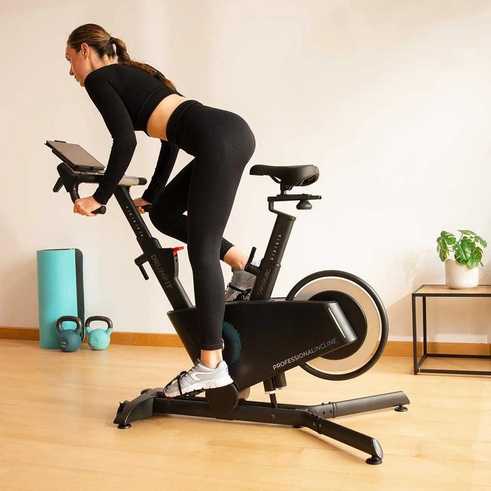 Cecotec Drumfit Professional Incline Motionscykel, Black / grey / blue, One Size Cecotec Drumfit Professional Incline Motionscykel, Black / grey / blue, One Size