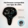 Cecotec Drumfit Sitbike Gel Cykelsadel, Black / blue, 200mm