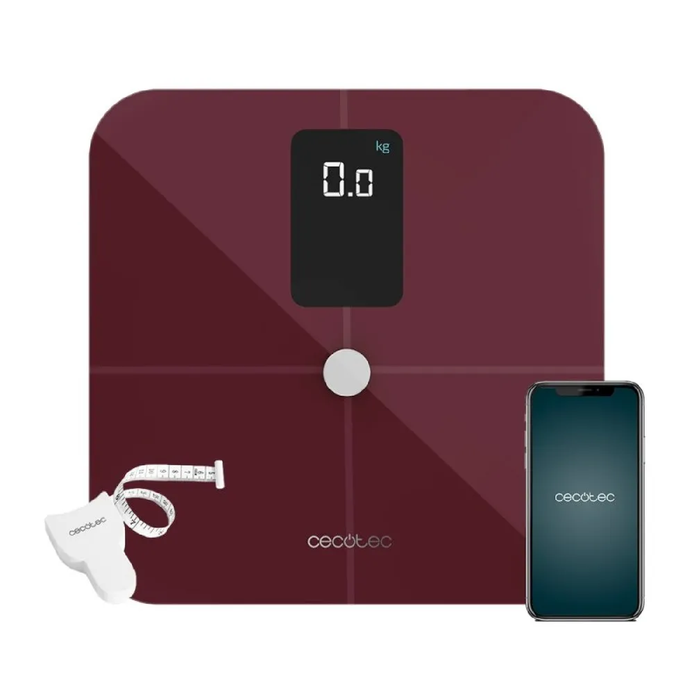 Cecotec Precision 10400 Smart Healthy Vision Garnet Våg, One size