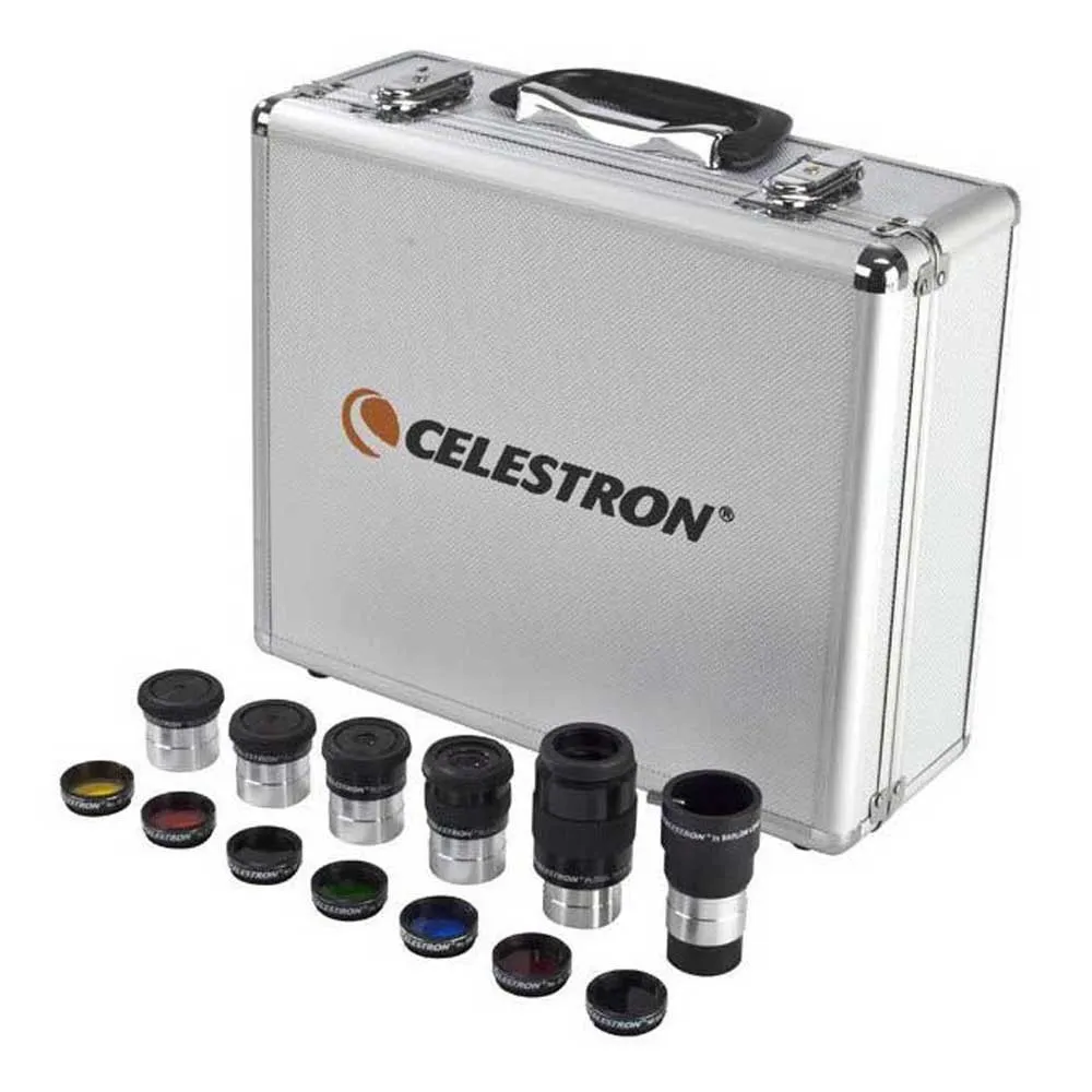 Celestron Eyepiece And Filter Kit 1.25 Teleskoplins, Black, One Size