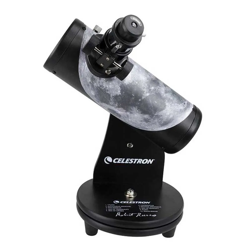 Celestron Firstscope Series Moon Robert Reeves Teleskop, Black, One Size
