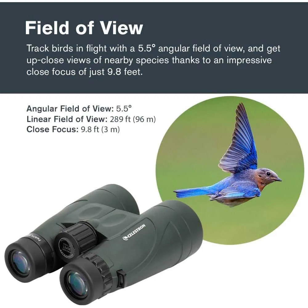 Celestron Nature-dx 12x56 Kikare, Black, One Size