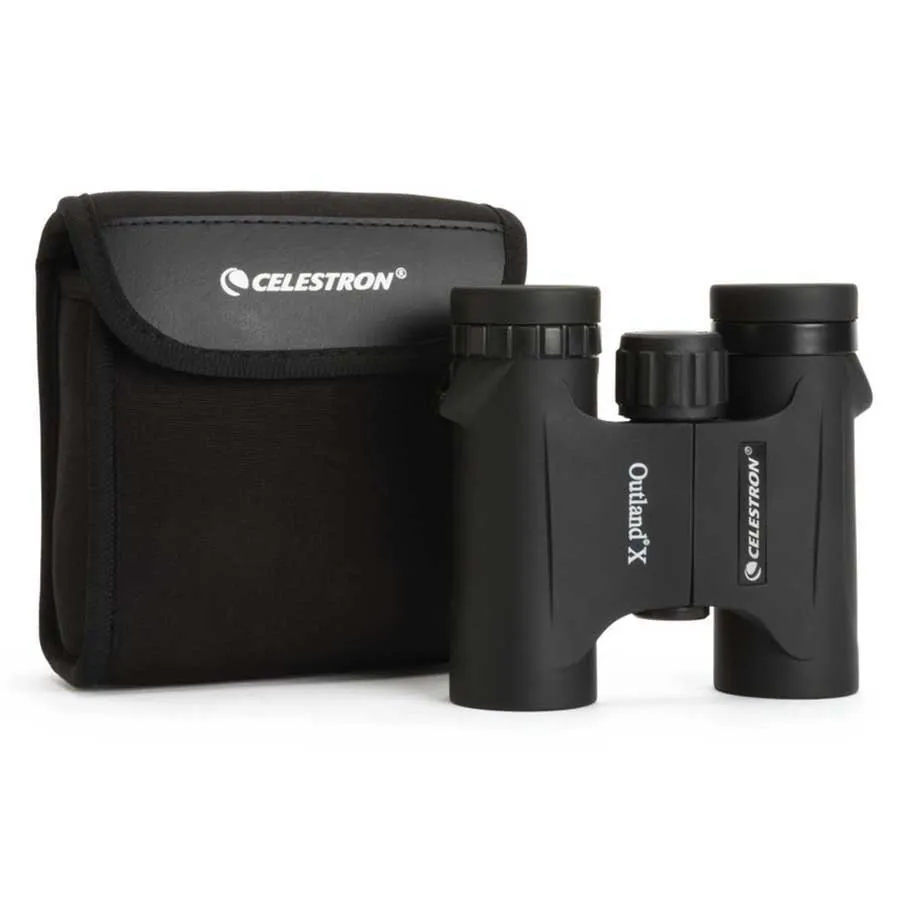 Celestron Outland X 8x25 Black Kikare, Black, One Size