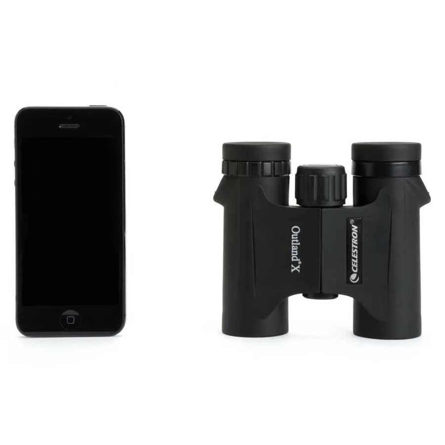 Celestron Outland X 8x25 Black Kikare, Black, One Size