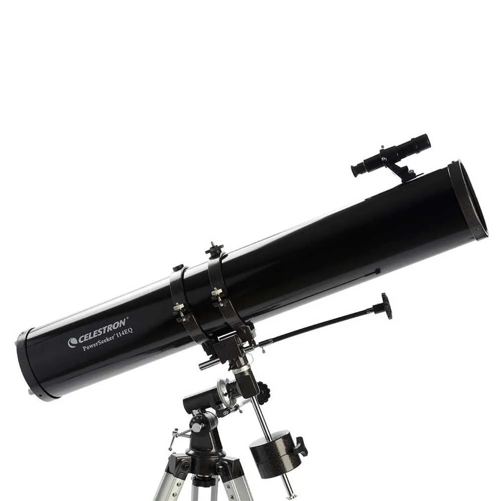Celestron Powerseeker 114 Eq Teleskop, Black, One Size