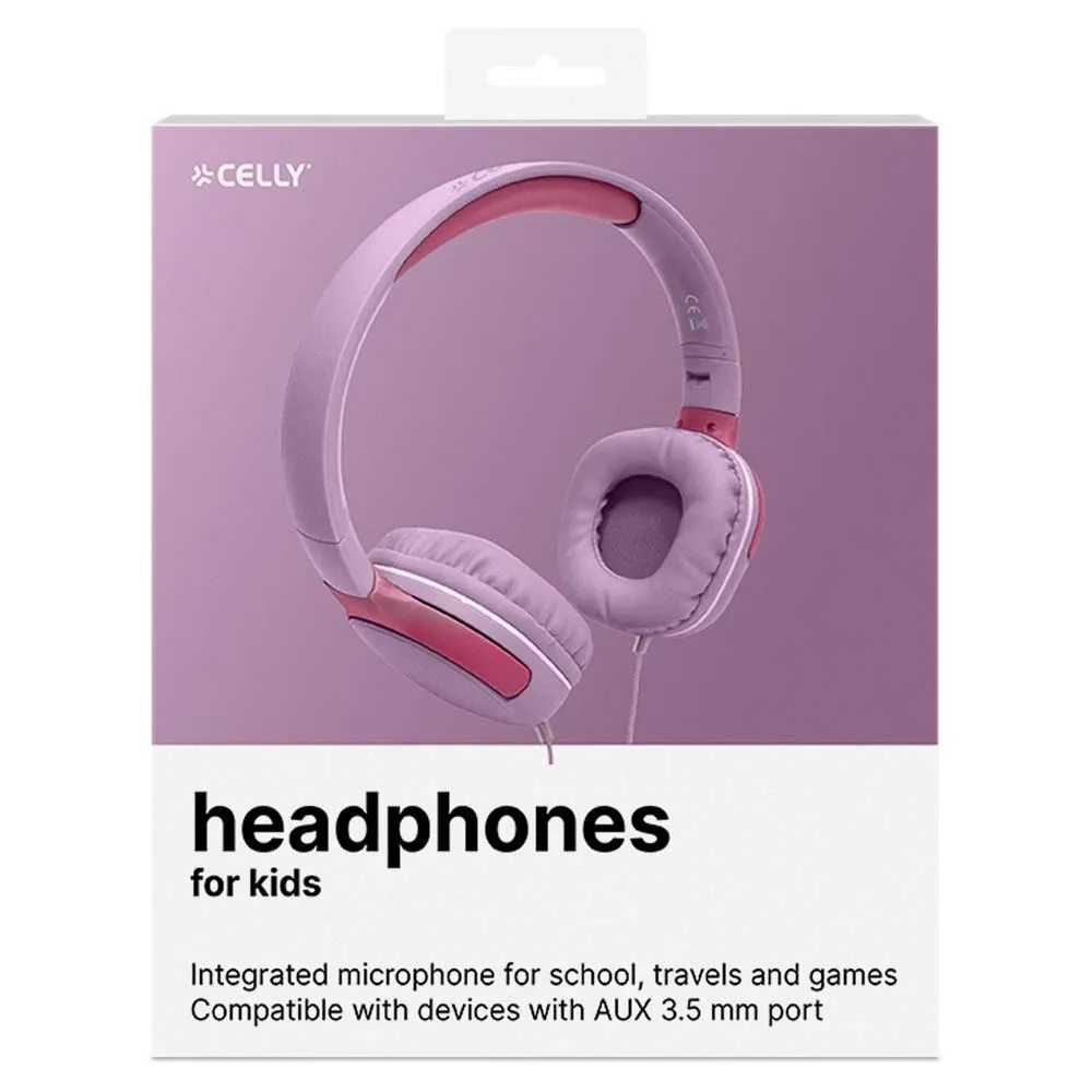 Celly Beats Trådlösa Hörlurar, Pink, One Size Celly Beats Trådlösa Hörlurar, Pink, One Size