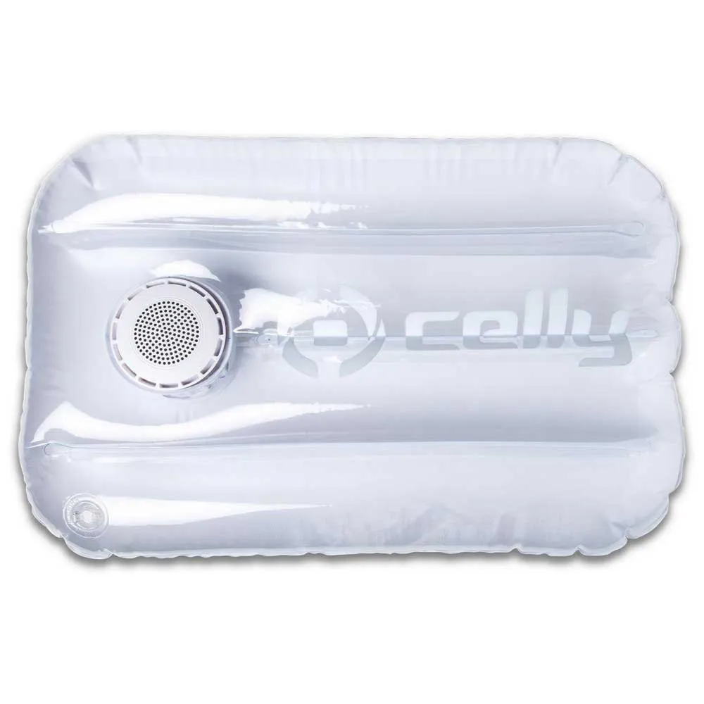 Celly Poolpillow Wp-högtalare + Uppblåsbar unisex, White, One Size Celly Poolpillow Wp-högtalare + Uppblåsbar unisex, White, One Size