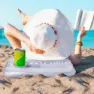 Celly Poolpillow Wp-högtalare + Uppblåsbar unisex, White, One Size