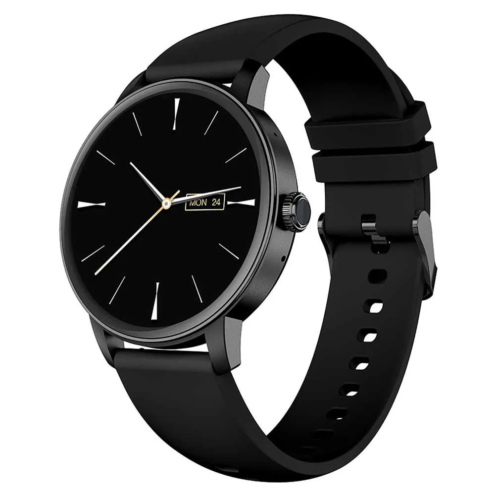 Celly Train Round 2 Smartklocka, Black
