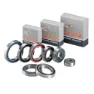 Cema 6805 Steel Chrome Vevlager 10 Enheter, Silver, 25 x 37 x 7mm
