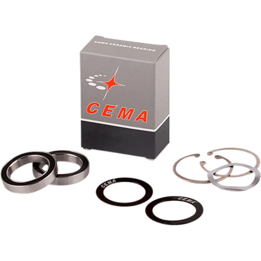 Cema Bb30 Steel Chrome Pf30 Vevlager, Silver, One Size Cema Bb30 Steel Chrome Pf30 Vevlager, Silver, One Size