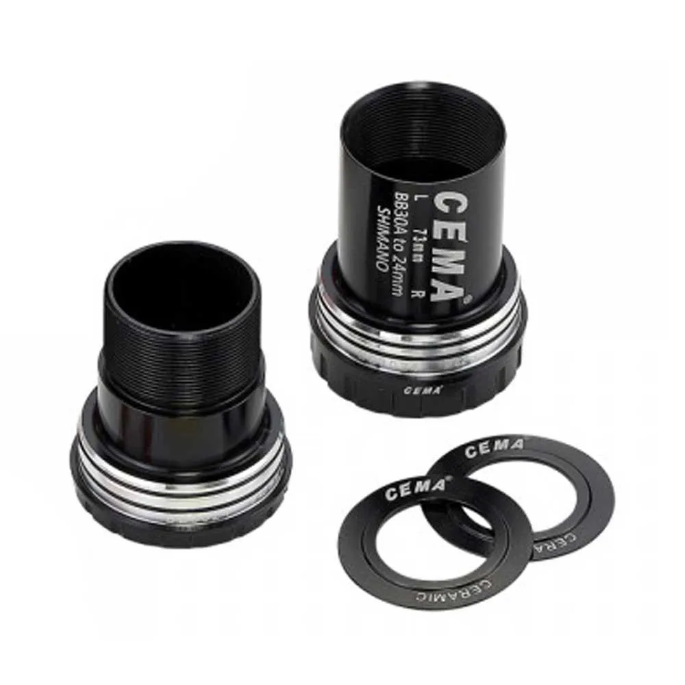 Cema Bb30a Shimano Vevlagerskoppar, Black, 73mm Cema Bb30a Shimano Vevlagerskoppar, Black, 73mm