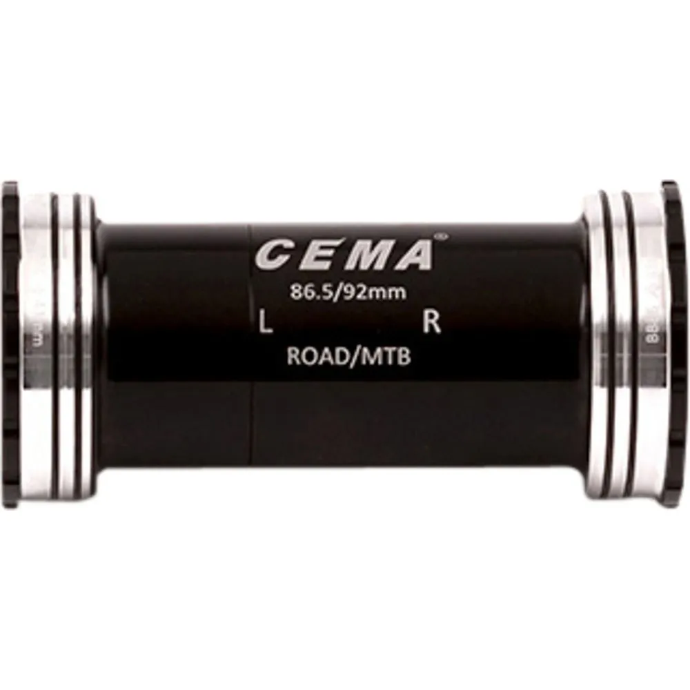Cema Bb86-bb92 Ceramic Shimano Vevlagerskoppar, Black, 86.5/92mm Cema Bb86-bb92 Ceramic Shimano Vevlagerskoppar, Black, 86.5/92mm