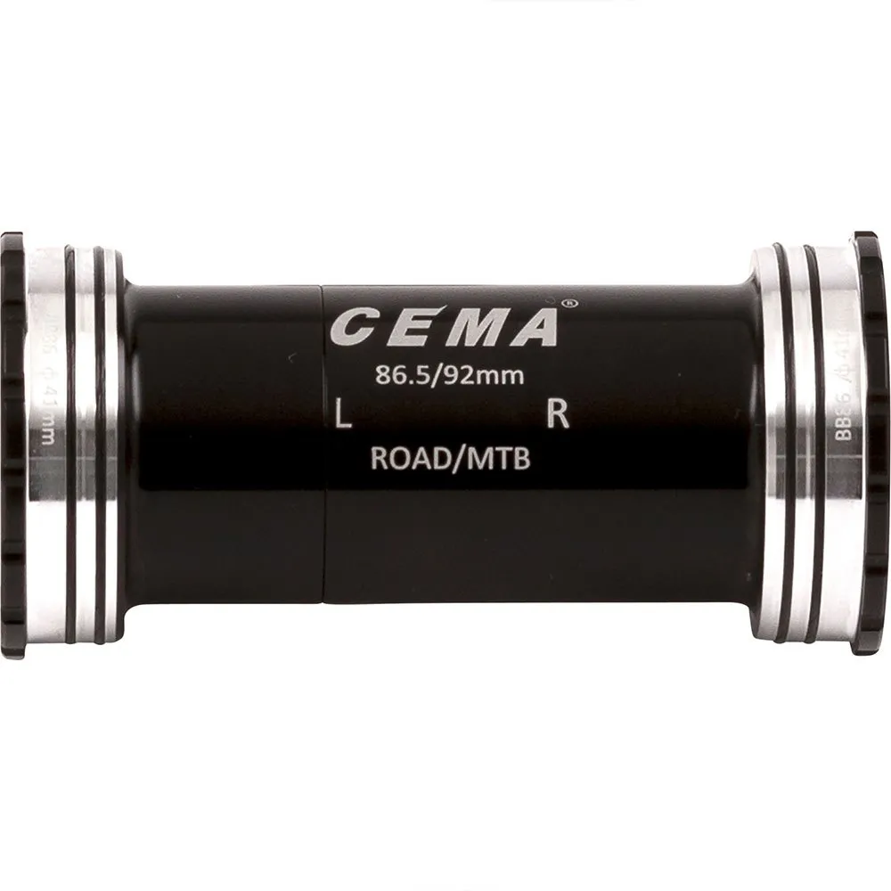 Cema Bb86-bb92 Ceramic Sram Gxp Vevlagerskoppar, Black, 86.5/92mm
