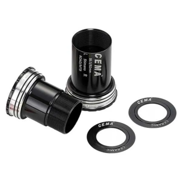 Cema Bb86-bb92 Stainless Steel Sram Gxp Vevlagerskoppar, Black, 86.5/92mm Cema Bb86-bb92 Stainless Steel Sram Gxp Vevlagerskoppar, Black, 86.5/92mm