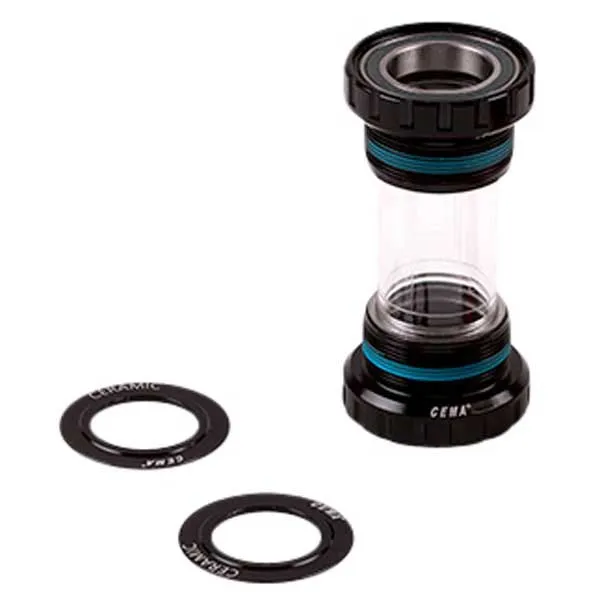 Cema Bsa Ceramic Sram Dub Vevlagerskoppar, Black, 68/73mm