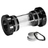 Cema Bsa Stainless Steel Sram Gxp Vevlagerskoppar, Black, 68/73mm