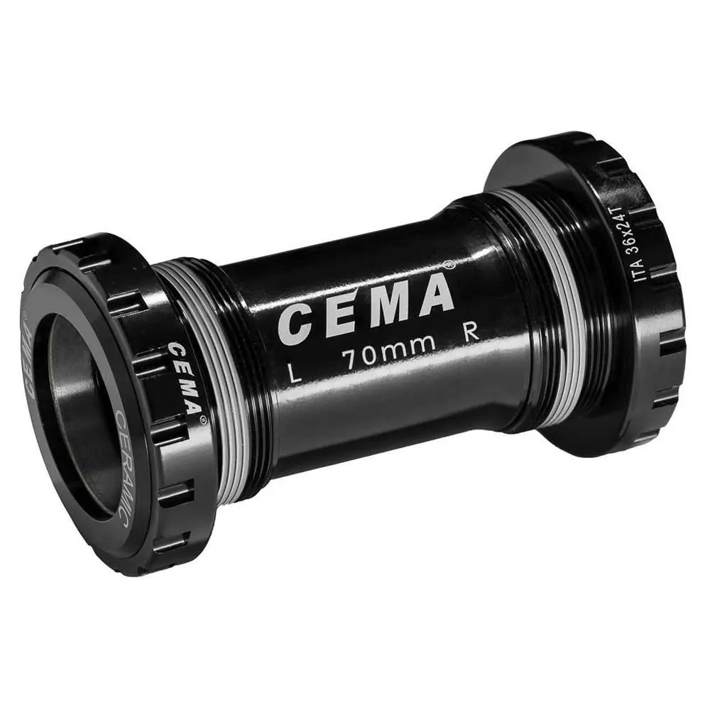 Cema Ita Stainless Steel Fsa386/rotor 30 Mm Vevlagerskoppar, Black, 70mm