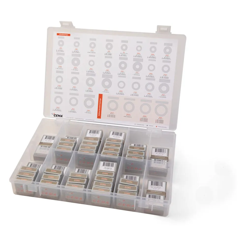 Cema Navlagerhus 50 Enheter, Silver, One Size Cema Navlagerhus 50 Enheter, Silver, One Size