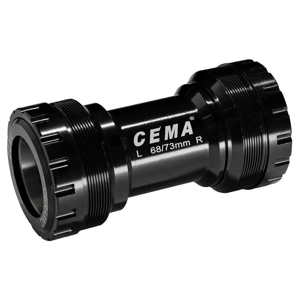 Cema T47 Stainless Steel Fsa386/rotor 30 Mm Vevlagerskoppar, Black, 68/73mm