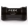Cema T47 Trek Sram Gxp Stainless Steel Vevlagerskoppar, Black, 85.5mm