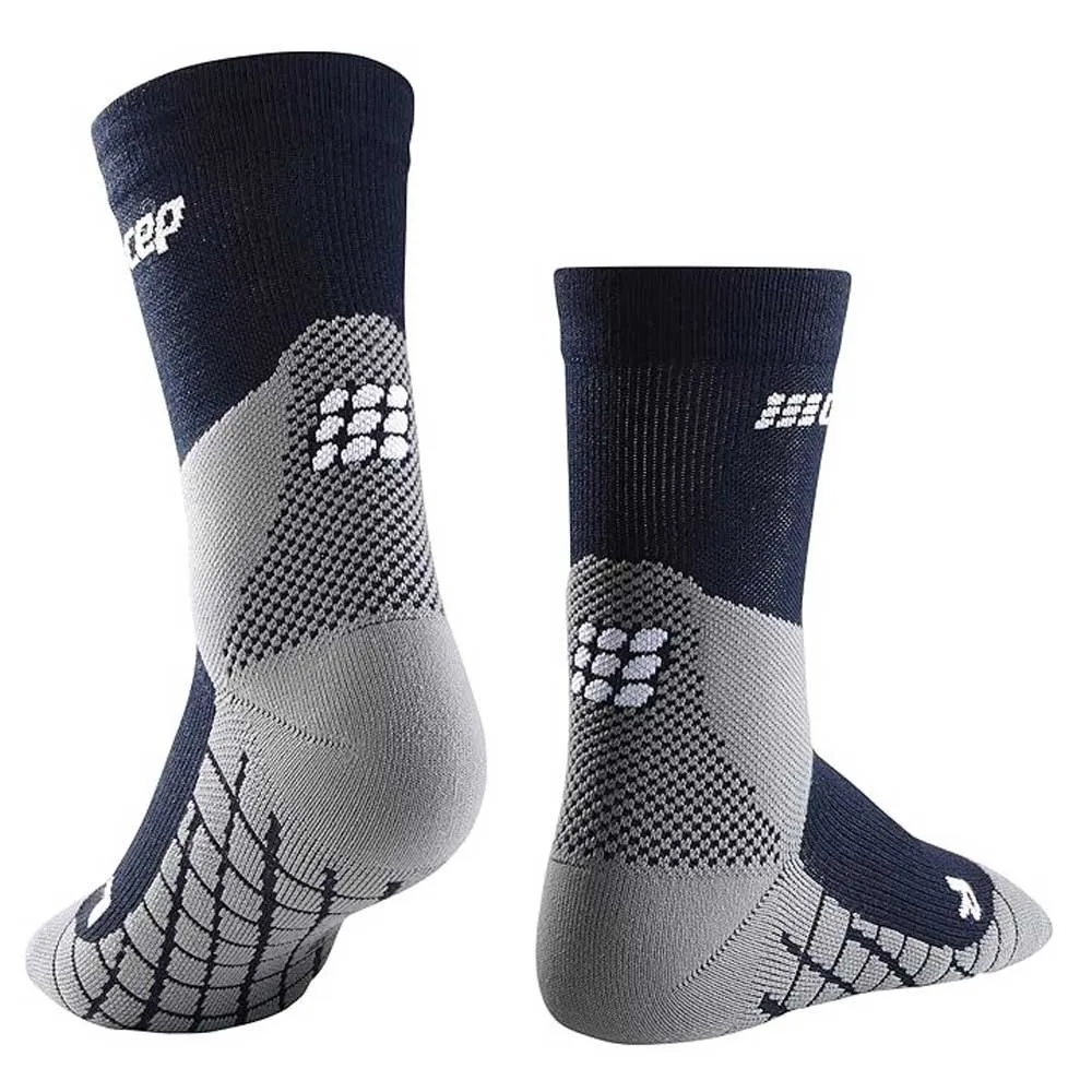 CEP Men's Hiking Light Merino Mid Cut Compression Socks