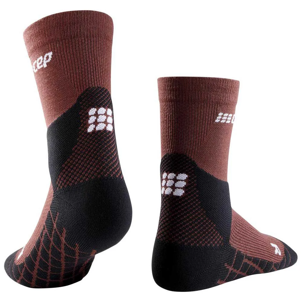 CEP Men's Hiking Light Merino Mid Cut Compression Socks CEP Men's Hiking Light Merino Mid Cut Compression Socks
