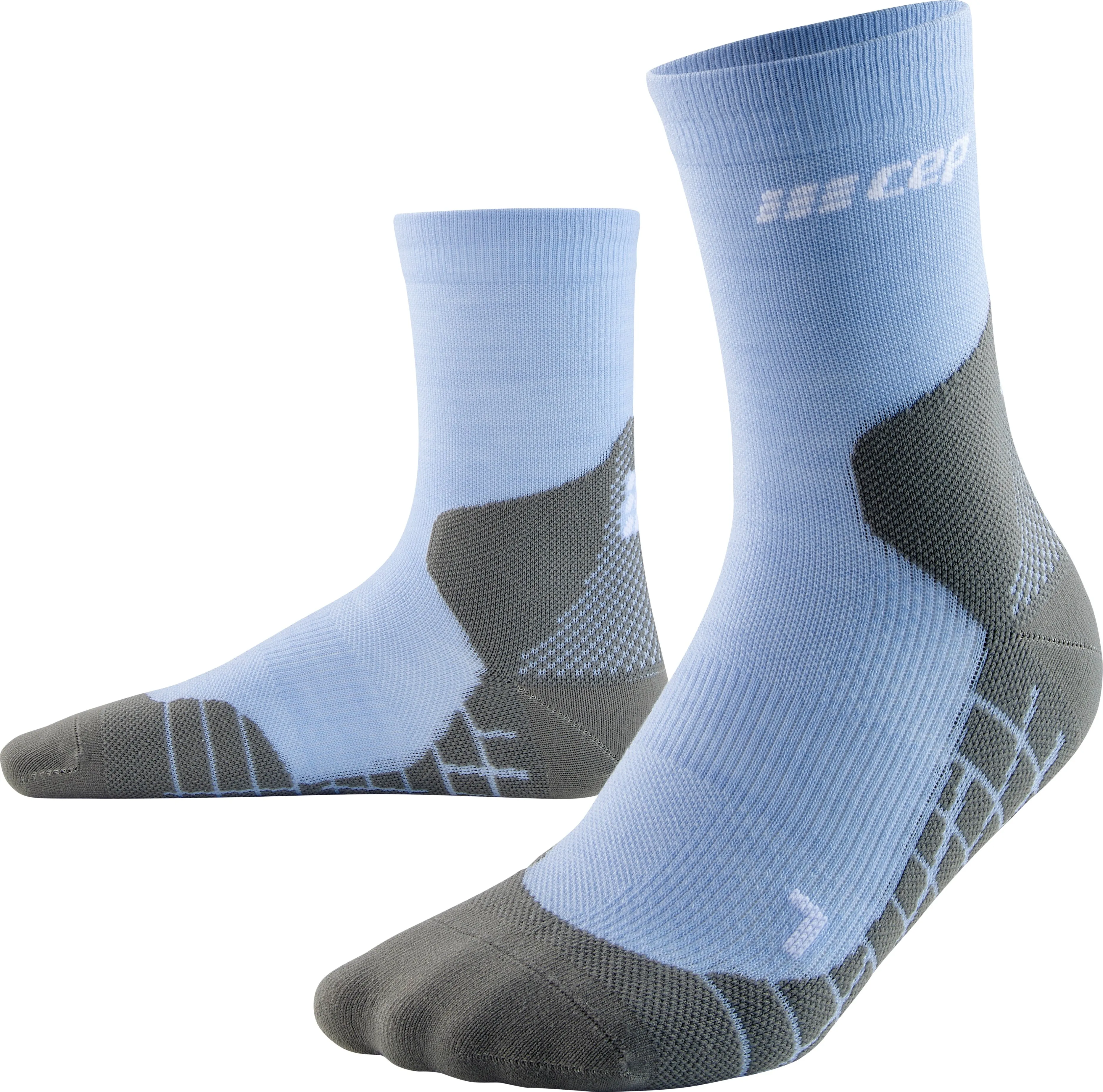 CEP Men's Hiking Light Merino Mid Cut Compression Socks CEP Men's Hiking Light Merino Mid Cut Compression Socks