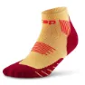 Marigold / burgundy