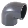 Cepex 01725 90º Pvc Ø225 Muffböj unisex, Grey, One Size