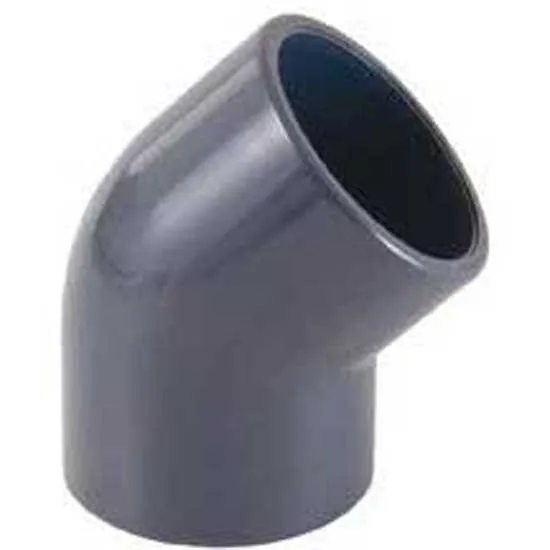 Cepex 01759 45º Pvc Ø225 Muffböj unisex, Grey, One Size
