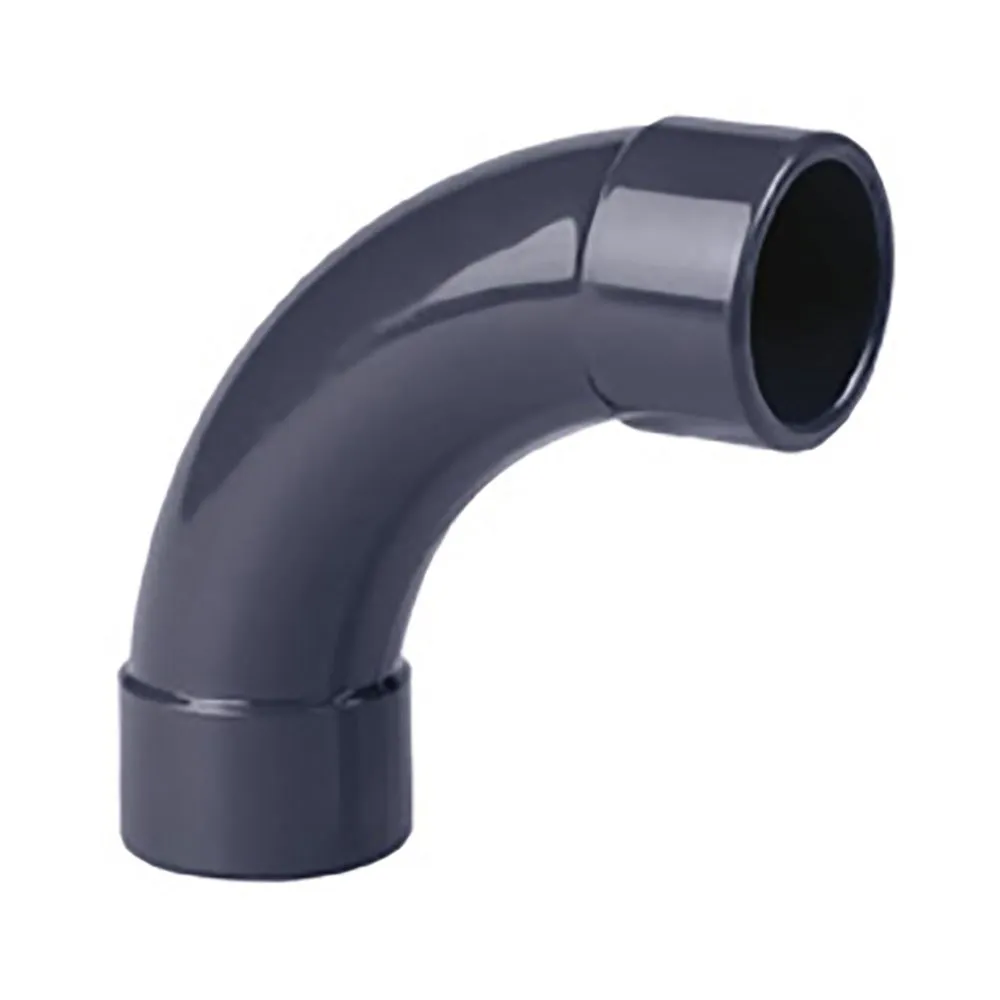 Cepex 05334 90º Pvc Ø140 Böj Med Limnippel unisex, Grey, One Size