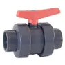 Cepex 05358 Ø4 Dn80 Standardkulventil Bsp-invändig Gänga O-ringar Epdm Svart Prick unisex, Grey, One Size