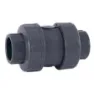 Cepex 22079 Pvc-u Ø25 Backventiler Bollserie Epdm O-ringar Lösningsmedel Socket unisex, Grey, One Size