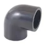 Cepex 22589 90º Pvc Ø110 Armbåge Bsp Hon Gänga unisex, Grey, One Size
