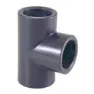 Cepex 22595 90º Pvc Ø110 T-koppling Bsp Invändig Gänga unisex, Grey, One Size