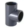 Cepex 22604 90º Pvc Ø110 T-rör Med Muff För Limning X Bsp-invändig Gänga unisex, Grey, One Size